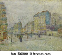 Boulevard Art Print - Boulevard De Clichy