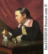John Singleton Copley Art Print - Boy With Squirrel (Henry Pelham)