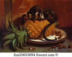 Buckingham Palace Art Print - Brazilian Marmosets