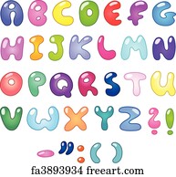 free bubble letters art prints and artworks freeart