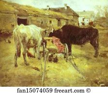 Bullock Art Print - Bullocks