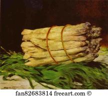 Asparagus Art Print - Bundle Of Asparagus