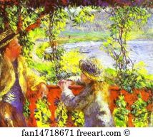 Institute Art Print - By The Lake