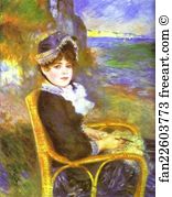 Museum Of Art Art Print - By The Seashore