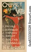 Cabaret Art Print - Cabaret Des Arts