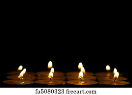 Art Print - Candles