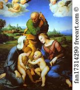1507 Art Print - Canigiani Holy Family