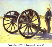 Cannons Art Print - Cannon