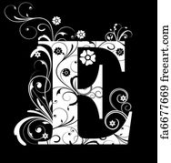 Free art print of Capital letter E red | FreeArt | fa6677867