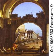 Capitol Art Print - Capriccio Of The Capitol