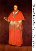 214 Art Print - Cardinal Luis Maria De Borbón Y Vallabriga