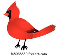 Free art print of Vector illustration of cardinal. Vector illustration ...