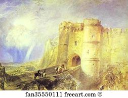 Isle Of Wight Art Print - Carisbrook Castle, Isle Of Wight
