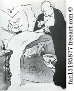 Illness Art Print - Carnot Malade! / Cannot Ill, A Song Sung At The Chat Noir