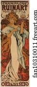 Champagne Art Print - Champagne Ruinart