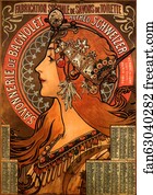 Champenois Zodiac 1897 Art Print - Champenois (Zodiac) 1897