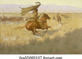 Change Art Print - Change Of Ownership (The Stampede; Horse Thieves)