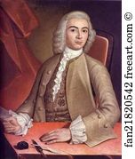 1753 Oil On Canvas Private Collection Art Print - Charles Pelham