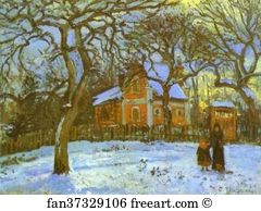 Chestnut Art Print - Chestnut Trees At Louveciennes