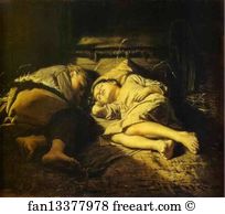 53 Art Print - Children Sleeping