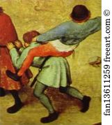 Game Art Print - Children's Games. Detail