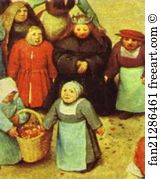 Game Art Print - Children's Games. Detail