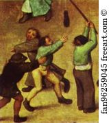 Game Art Print - Children's Games. Detail