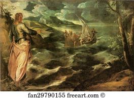 Christ At The Sea Of Galilee Art Print - Christ At The Sea Of Galilee