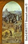 Museu Art Print - Christ Carrying The Cross