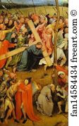 1485 1490 Art Print - Christ Carrying The Cross