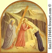 Museo Di San Marco Art Print - Christ Carrying The Cross