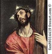 B Art Print - Christ Carrying The Cross