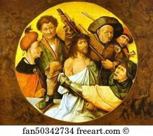Crown Thorns Art Print - Christ Crowned With Thorns