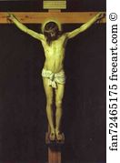 Crucified Art Print - Christ Crucified