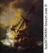 Isabella Art Print - Christ In The Storm On The Lake Of Galilee