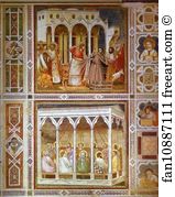 Christ Purging The Temple Art Print - Christ Purging The Temple And Pentecost