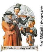 Christmas Art Print - Christmas Trio