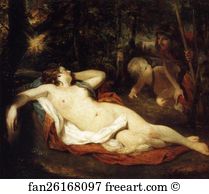 Iphigenia Art Print - Cimon And Iphigenia