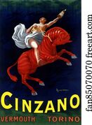 Torino Art Print - Cinzano Vermouth Torino