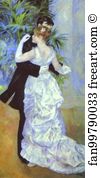 Suzanne Art Print - City Dance (Suzanne Valadon And Eugène Pierre Lestringuez)