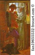 1849 Art Print - Claudio And Isabella