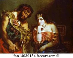 Cleopatra Art Print - Cleopatra And The Peasant