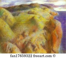 92 Art Print - Coastal Landscape