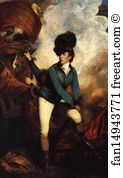 Colonel Art Print - Colonel Tarleton