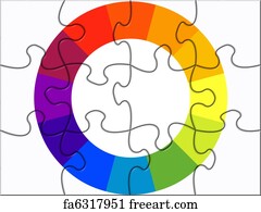 Free Color Wheel Art Prints And Wall Artwork Freeart