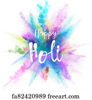 Free Happy Holi Art Prints and Artworks | FreeArt