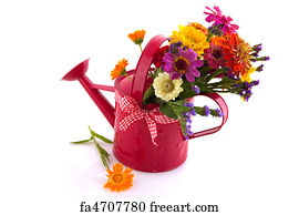 Free art print of Colorful flower arrangement. Colorful flower bouquet ...
