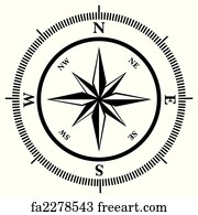 Free art print of Compass Rose. Compass rose | FreeArt | fa6721502