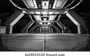 Free Spaceship Interior Art Prints And Wall Artwork Freeart