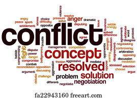 Free art print of Conflict word. Conflict word erased by pencil eraser ...